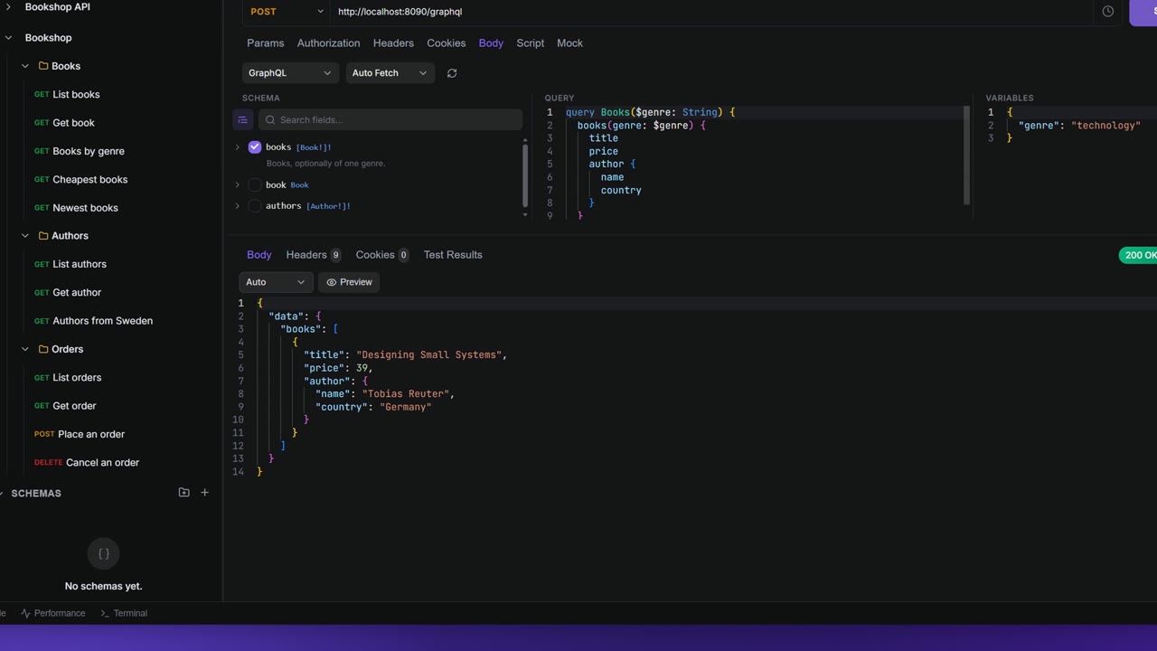 GraphQL, gRPC, WebSocket & SSE
